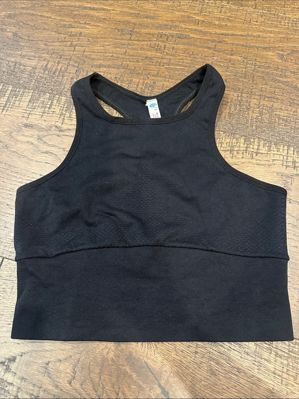 Free People Movement Black Racerback Crop Bralette - Women Intimates & Sleepwear